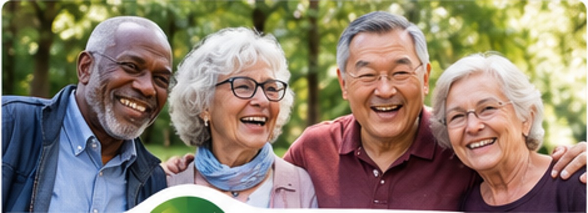 Older adults enjoying community together